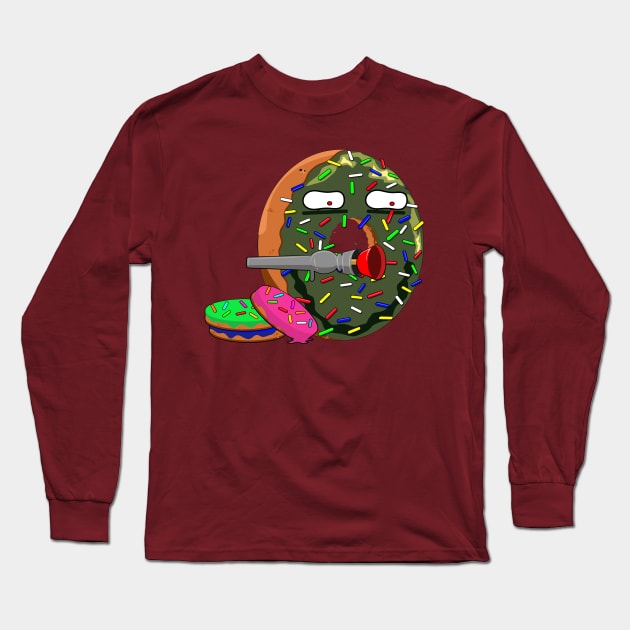 Donut Long Sleeve T-Shirt by Mafi